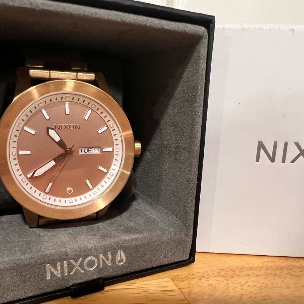Brand New Rose Gold Nixon Watch